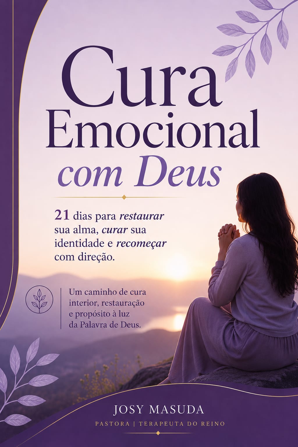 Capa da jornada Cura Emocional com Deus — 21 dias